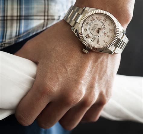 biggest dial rolex